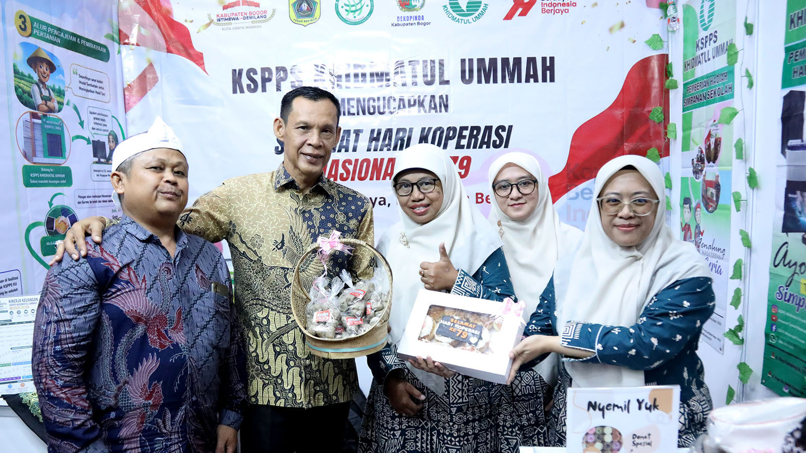 Wakil Bupati Bogor Tegaskan Komitmen Perkuat Koperasi sebagai Penggerak Ekonomi Rakyat Pada Peringatan Hari Koperasi ke-79
