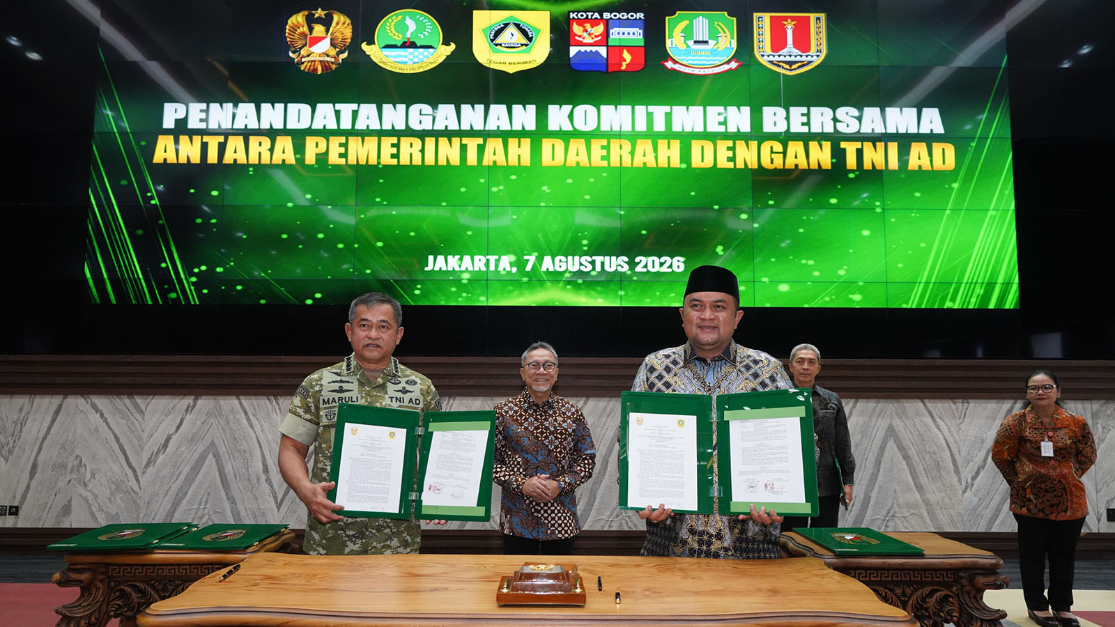 Teken PKS PSEL Galuga, Bupati Rudy Susmanto Mantapkan Langkah Menuju Energi Listrik
