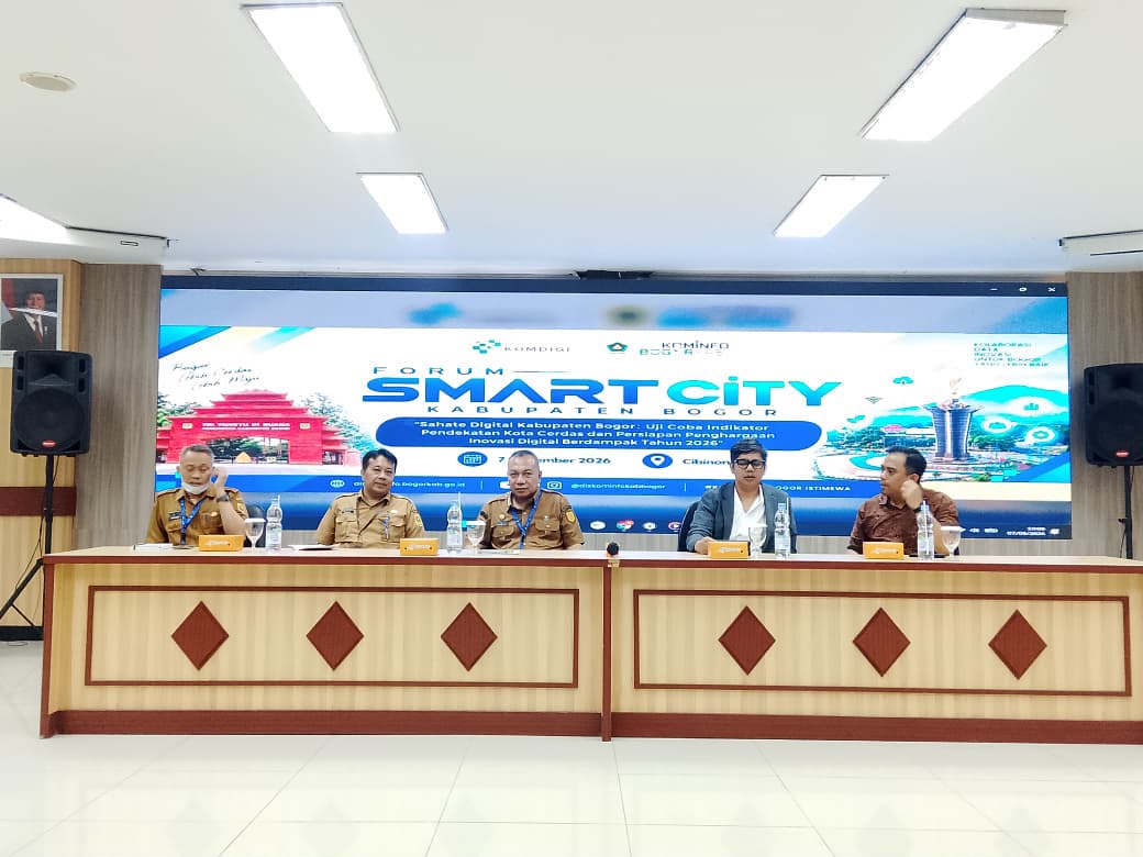 Diskominfo Kabupaten Bogor Dorong Smart City Berbasis Inovasi yang Berdampak