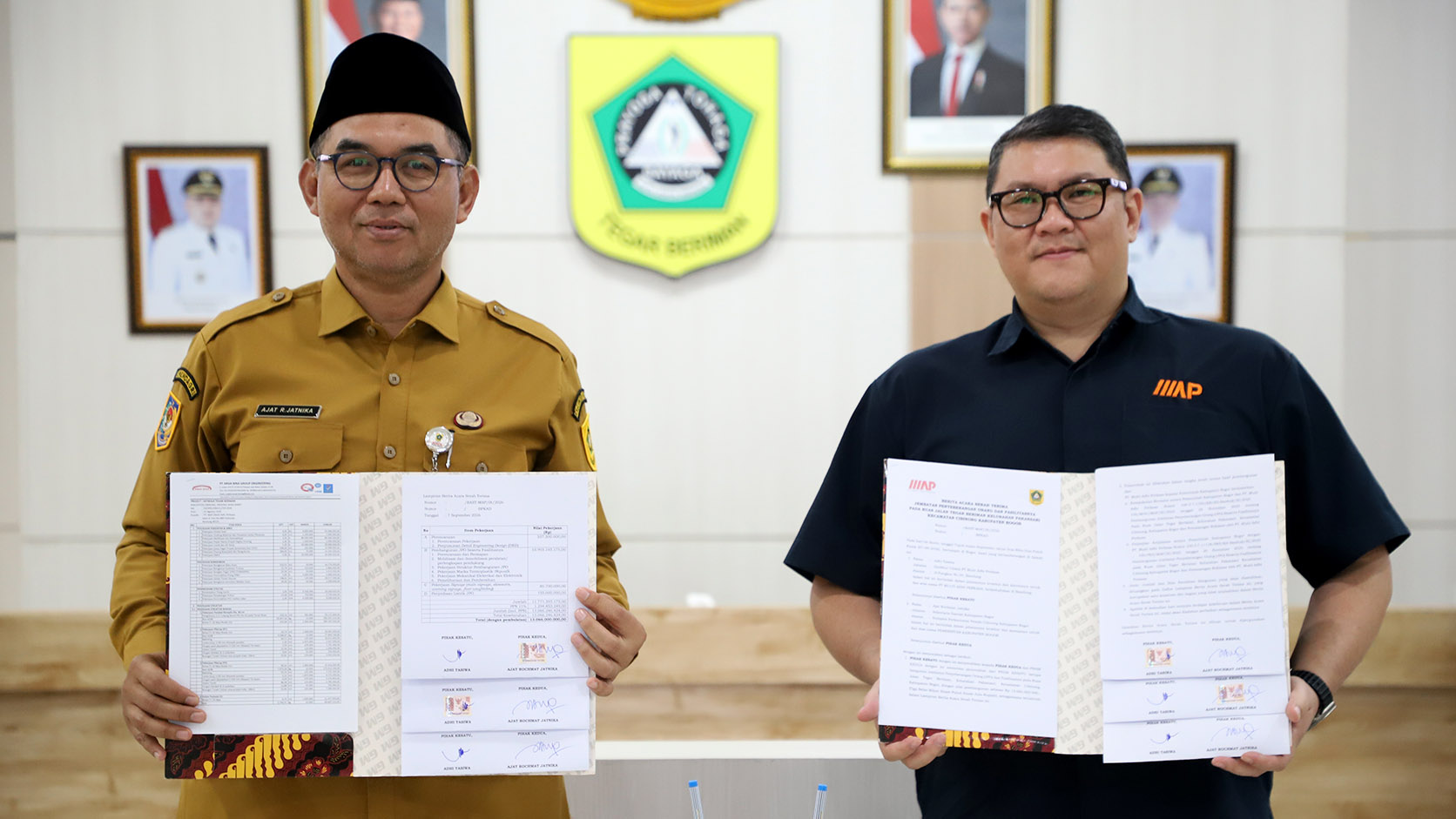 Terima Aset Skywalk Hasil Kolaborasi Swasta, Pemkab Bogor Perkuat Identitas dan Estetika Ruang Publik