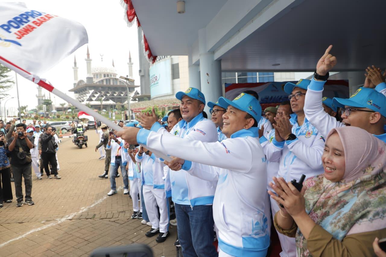 Rudy Susmanto Tegaskan Komitmen Pemkab Bogor Beri Penghargaan Bagi Atlet Berprestasi